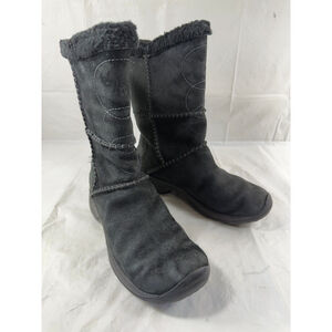 Merrell Encore Black Snow Winter Boots Womens Size 6.5